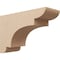 Ekena Millwork 9"W x 27"D x 18"H Classic New Brighton Rough Cedar Woodgrain TimberThane Corbel, Primed Tan CORUR09X27X18NEBRCPR - alternate 1